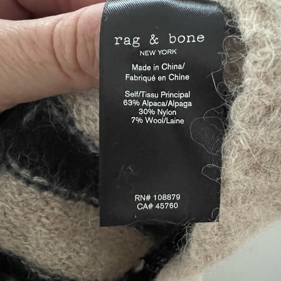 Cropped Alpaca Rag & Bone Sweater - Picture 4 of 4